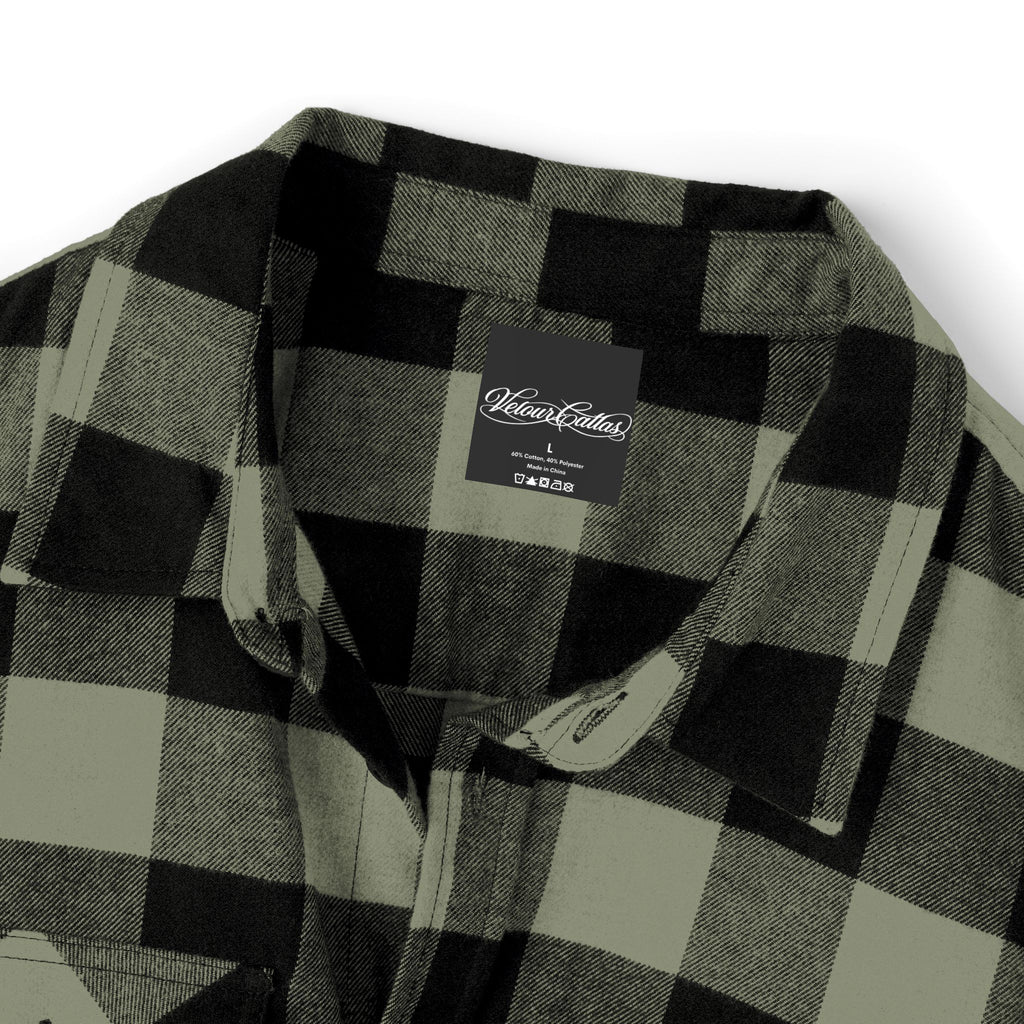 MODERN GRUNGE-INSPIRED FLANNEL